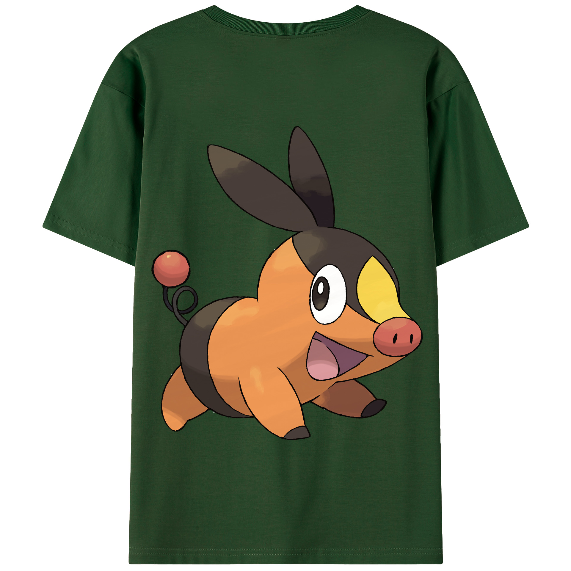 （画像用） ポケットモンスター Pokémon 綿100％半袖Tシャツ（背面プリント）